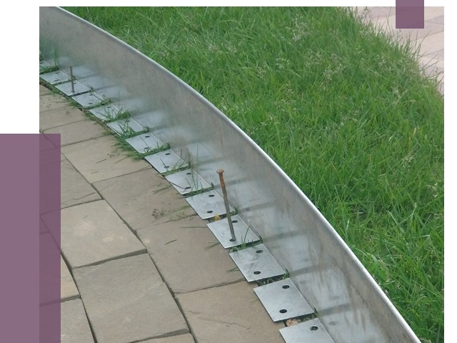 Металлические бордюры для тротуаров в Киржаче от 8764 руб.