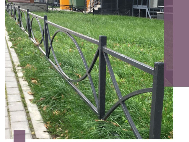 Газонные ограждения из металла в Киржаче — монтаж и продажа