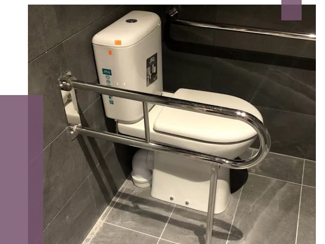 Поручни для санузлов в Киржаче от 4330 руб. | ПРОЛЁТ-Крж