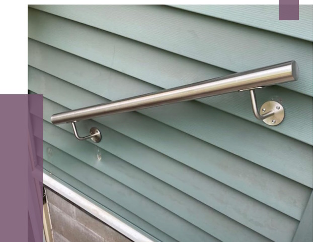 Поручни из нержавеющей стали в Киржаче от 7733 руб.  | ПРОЛЁТ-Крж