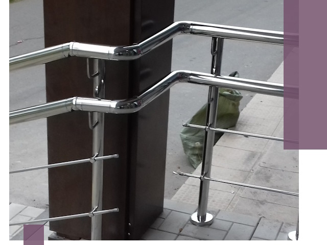 Монтаж поручней из нержавеющей стали в Киржаче качественно и быстро